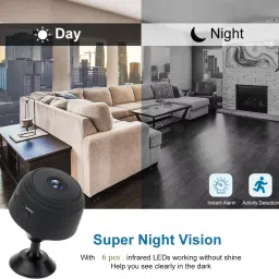 SROPX Mini Camera WiFi Full HD | Hidden Spy IP Camera | Live View on Phone Security Camera image 4