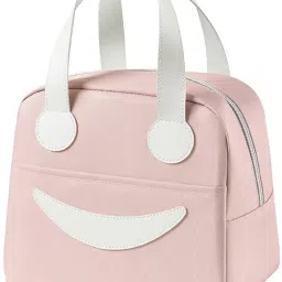 Portable Insulate Travel Smiley Tote Tiffin Hand Lunch Bag Aluminum Foil Cover Waterproof Lunch Bag-image-13