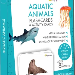 Early Learning - Aquatic Animals Flash Cards-12