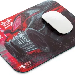 rssh creation Black Super Car , Anti - Slip Base, High Durability Mouse Pad Mousepad-17