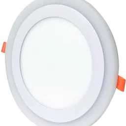 million Retro Round LED Panel Light 3+3 Watts | Dual Color (White & Warm White) Ceiling Light Ceiling Lamp image 2