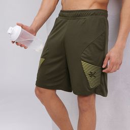 hrx by hrithik roshan Printed Men Green Sports Shorts-picture-12