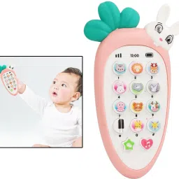 globular Toys Rabbit Phone Smart Phone Cordless Feature Mobile Phone Toys Mobile Phone image 2