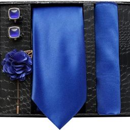 AXLON Silk Cufflink & Tie Pin Set-image-18