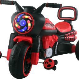 Storm Bike Tricycle for Kids | Toddler Trike | Headlight, Music, Eva Wheels | Curved Seat & backrest | Push Along Pedal Trike for 15 Months to 3 Years Tricycle-image-56