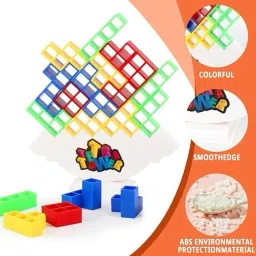 countrylink Tetra Tower Swing Stack Balancing Stacking Building Blocks Interactive Game image 2