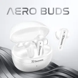 tp troops 35HRS Battery, Fast Charge,Tech,ENx Tech, v5.3 Bluetooth Earbuds Bluetooth Headset image 2