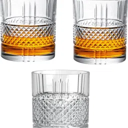 (Pack of 3) (Pack 3) Glass Suitable For Water, Juice, Wine, Soda, Sharbat, Mocktail, Whisky Glass Set Water/Juice Glass-image-19