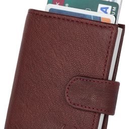 wildhorn Men Casual Brown Genuine Leather RFID Card Holder - Mini-picture-18
