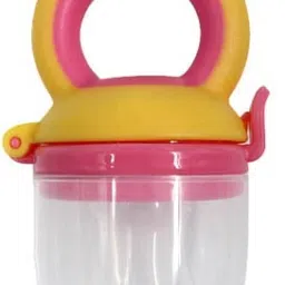 tinny tots Baby Key Teether |Fruit Nibbler Soother & Soft Silicone Fruit Shaped BPA Free Teether and Feeder image 5