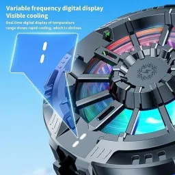 STRIFF Mobile Cooling Pad ,Instant Cooling Advanced Refrigeration Chip,LED Temperature Mobile Cooling Pad ,Instant Cooling Advanced Refrigeration Chip,LED Temperature USB Fan image 2