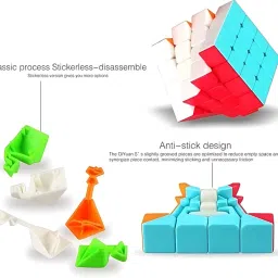 cubelelo Drift 4x4 Stickerless Cube Revenge Cube Combines Smooth and Stable image 3