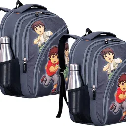 Medium 21 L Backpack Combo Set of 2, Kids School Bag Backpacks For/Boy/Girl/Baby/ (3-12 Yrs)-image-19