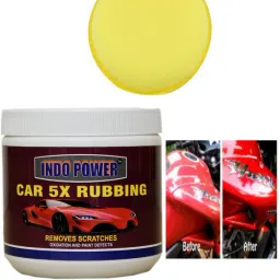 CAR WAX 5X RUBBING 500gm.+One Foam Applicator Pad. Combo-picture-20