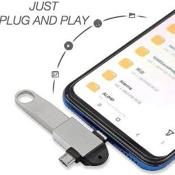 APNA KANHA USB 3.0 to Type-C with Micro-USB Port Converter Data Transfer Adapter For Smartphone, Tablet, PenDrive, Mouse, Laptop USB Cable image 4