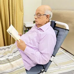 Recliner Folding Angle Adjustable Backrest Patients Hospital Floor Bed Chair Back / Lumbar Support-image-49