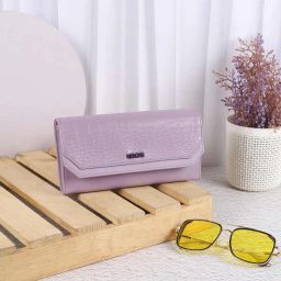 Women Casual Purple Artificial Leather Wallet-image-38