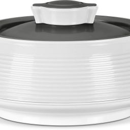 Venice 2500 Insulated Inner Stainless Steel Casserole, 2.2 Litres, Micro White Serve Casserole-12