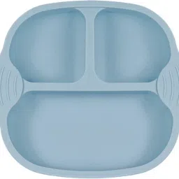 Self-Feeding Baby Dish With Suction Cups,Toddler Plates, Microwave & Oven Safe - Silicone-23