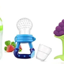Spoon Bottle with Fruit Nibbler and Baby Teether- plastic-image-16