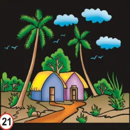 Emboss Painting Kit Medium - DESIGN 21-16