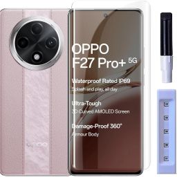 OneTech Edge To Edge Tempered Glass for Oppo F27 Pro 5G / F27 Pro+ Plus 5G 9H Hardness, UV Screen Protector-image-26