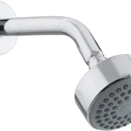 3 Inches Round Overhead Shower With 9 Inches SS Round Arm For Bathroom Fixed Mount-image-6