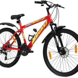 SCOOT 26T Geared Cycle for Men & Boys Dual Disc Brake & StylishDesign 85% Fitted 26 T (inch) Mountain Cycle-image-1