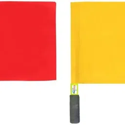 Lineman's Referee 2 Flag for Football, Hockey and Soccer (Pack of 2) Football Foul Card-image-14