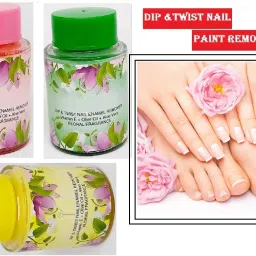 Nail Polish Dip and Twist Enamel Remover With Vitamin E, Aloe Vera & Olive Oil-22