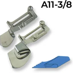 Sewing Binder Flat Seamer Folder Adjustable Curling Device(3/8) ROLLED HEMMING PRESSER FOOT with High Shank-picture-17