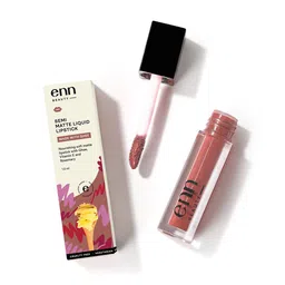 ENN Semi Matte Lightweight Liquid Lipstick - 1.5ml - Caramel Drizzle-36
