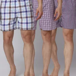 Pack of 3 Checkered Men Boxer-picture-21