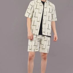 Shirt Regular Shorts Co-ords Set-image-17