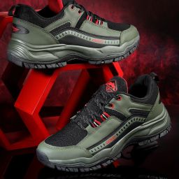 Everest-01 Black Trekking shoe with rubber outsole Outdoors For Men-image-28