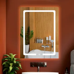 Decorative LED Wall Mirror With Touch Sensor for Bathroom Living Rooms Corridor Bathroom Mirror-picture-16