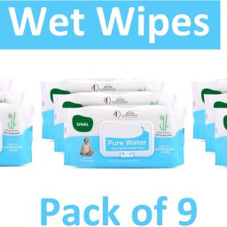 Pack of 6 Wet Wipes (72 leaf each) With Cap Wipes With Plant Made Cloth WIP76.2-image-52