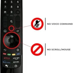 Tech Vibes Lg MR21GA MR22GA Tv Remote Remote Compatible with LG Magic tv MR21GA MR22GA Without Voice and Mouse Scroll LG TV Remote Controller image 2