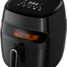 Digital Touch Panel Uses 80% less Oil 1350W, Express Crisp Air Flow Technology Air Fryer-image-26