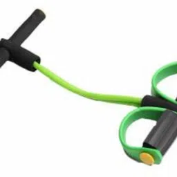 hackerx Rubber Pull String Waist Reducer Exerciser Resistance Tube for Body Shaper Ab Exerciser image 2