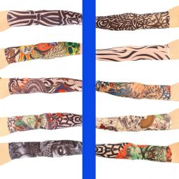 Aadishwar Creations Tattoo26 Nylon Arm Warmer-image-29