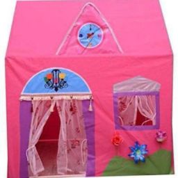 Letest Pink Queen Royal Palace Tent House For Kids Tent - (Multicolor)-image-8