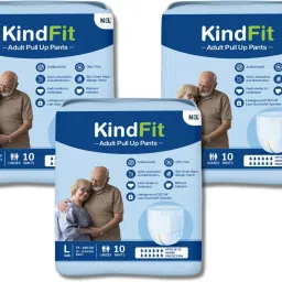 Adult Pull-Up Pants Diapers|Large 30 Pieces|Waist Size:30-39 Inch|Pack of 3 Adult Diapers - L-image-34
