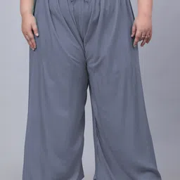 Trend Level Plus Size Flared Palazzos-picture-25