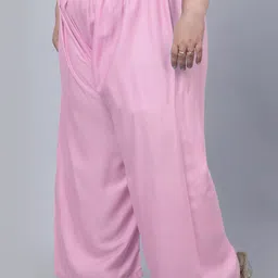 Trend Level Plus Size Wide Leg Palazzos image 4