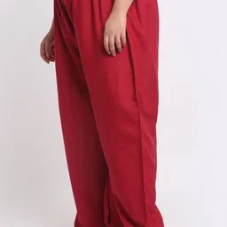 Trend Level Plus Size Flared Ethnic Palazzos image 4