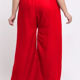 Trend Level Plus Size Flared Ethnic Palazzos image 3