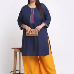 Trend Level Plus Size Flared Ethnic Palazzos image 5