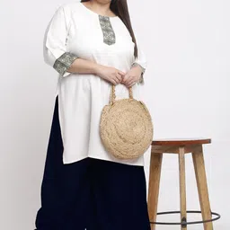 Trend Level Plus Size Flared Ethnic Palazzos image 5