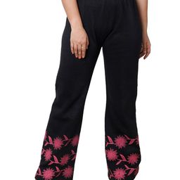 BAESD Floral Hem Design Knitted Palazzos-picture-56